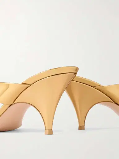 Gianvito Rossi Sofia 70 Mirrored-leather Thong Sandals | Thumbnail 4 Gianvito Rossi Sofia 70 Mirrored-leather Thong Sandals | Thumbnail 4