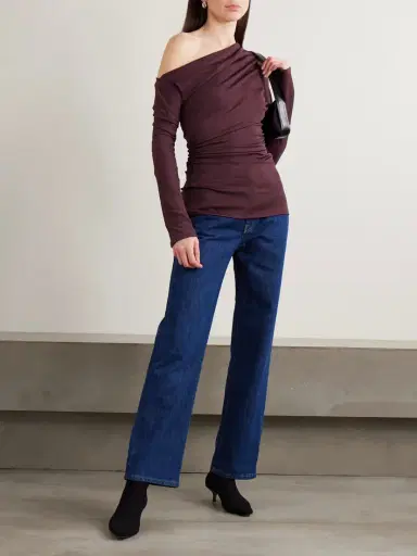 Tove Blake Draped Stretch-jersey Top | Thumbnail 2 Tove Blake Draped Stretch-jersey Top | Thumbnail 2