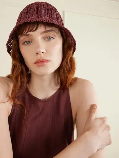 Brunello Cucinelli Woven Bucket Hat | Thumbnail 2 Brunello Cucinelli Woven Bucket Hat | Thumbnail 2
