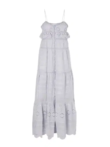 Marant Étoile Paule Broderie Anglaise Cotton Maxi Dress | Thumbnail 1 Marant Étoile Paule Broderie Anglaise Cotton Maxi Dress | Thumbnail 1