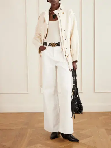 Isabel Marant Isalya Belted Denim Jacket | Thumbnail 2 Isabel Marant Isalya Belted Denim Jacket | Thumbnail 2