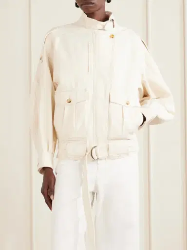 Isabel Marant Isalya Belted Denim Jacket | Thumbnail 3 Isabel Marant Isalya Belted Denim Jacket | Thumbnail 3