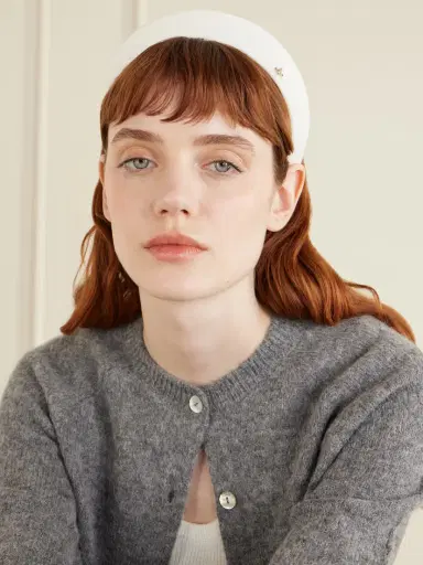 Vivienne Westwood Domi Embellished Twill Headband | Thumbnail 2 Vivienne Westwood Domi Embellished Twill Headband | Thumbnail 2