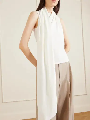 AMI PARIS Scarf-detailed Jersey Top | Thumbnail 3 AMI PARIS Scarf-detailed Jersey Top | Thumbnail 3