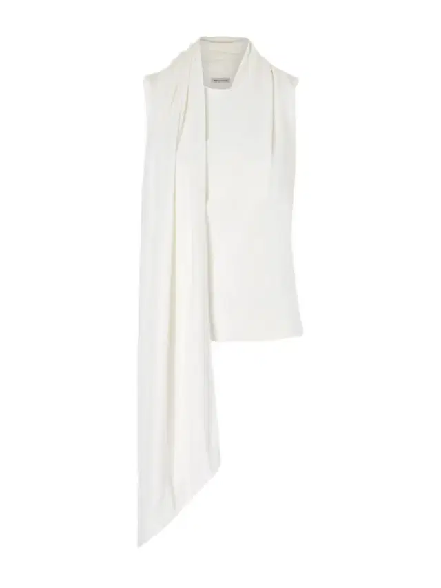 Scarf-detailed Jersey Top Scarf-detailed Jersey Top