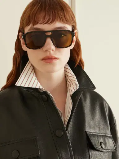 Saint Laurent Eyewear Aviator-style Tortoiseshell Acetate Sunglasses | Thumbnail 2 Saint Laurent Eyewear Aviator-style Tortoiseshell Acetate Sunglasses | Thumbnail 2