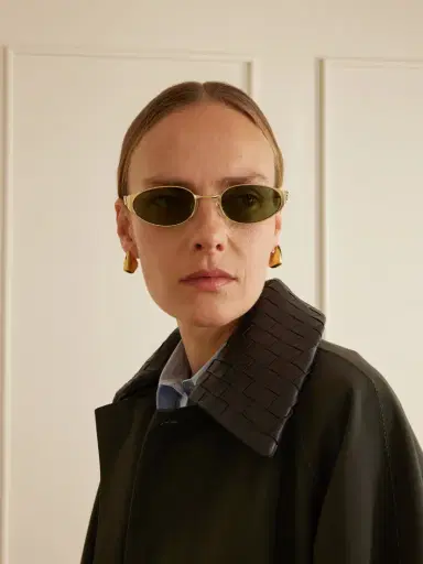 Cartier Eyewear Panthère De Cartier Oval-frame Gold-tone Sunglasses | Thumbnail 2 Cartier Eyewear Panthère De Cartier Oval-frame Gold-tone Sunglasses | Thumbnail 2