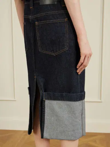 Khaite Kilian Denim Midi Skirt | Thumbnail 5 Khaite Kilian Denim Midi Skirt | Thumbnail 5