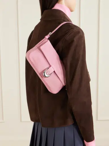 Staud Harlow Suede Shoulder Bag | Thumbnail 2 Staud Harlow Suede Shoulder Bag | Thumbnail 2