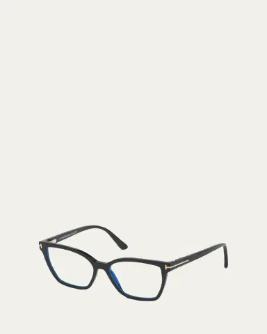 TOM FORD Square Blue-Block Optical Frames w/ Two Magnetic Sunglasses Clips | Thumbnail 2 TOM FORD Square Blue-Block Optical Frames w/ Two Magnetic Sunglasses Clips | Thumbnail 2
