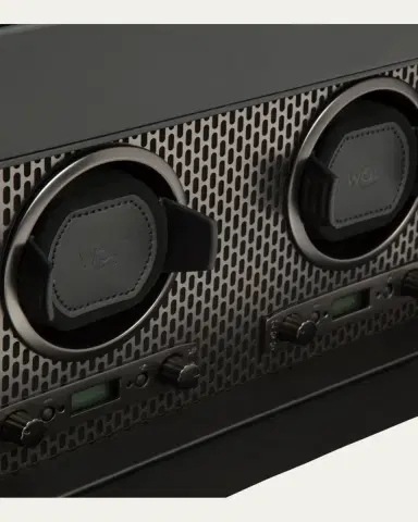 Wolf Axis Double Watch Winder with Storage | Thumbnail 2 Wolf Axis Double Watch Winder with Storage | Thumbnail 2