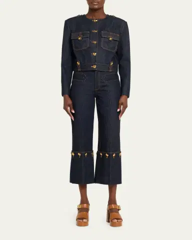Zimmermann Rebellion Denim Jacket | Thumbnail 2 Zimmermann Rebellion Denim Jacket | Thumbnail 2
