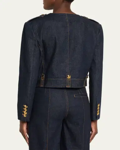 Zimmermann Rebellion Denim Jacket | Thumbnail 3 Zimmermann Rebellion Denim Jacket | Thumbnail 3