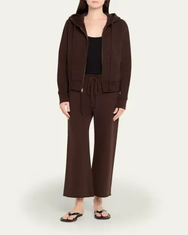 Nili Lotan Callie Zip-Up Hoodie | Thumbnail 2 Nili Lotan Callie Zip-Up Hoodie | Thumbnail 2
