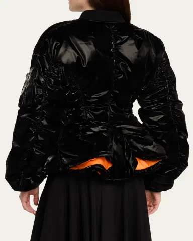 Junya Watanabe Cinched Ruched Jacket | Thumbnail 3 Junya Watanabe Cinched Ruched Jacket | Thumbnail 3