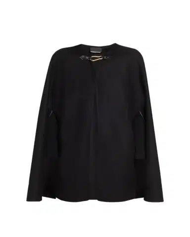 Nili Lotan Arianna Brushed Wool-Blend Cape | Thumbnail 1 Nili Lotan Arianna Brushed Wool-Blend Cape | Thumbnail 1