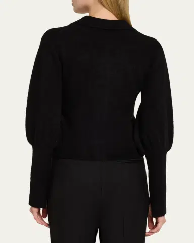 SIMKHAI Arber Collared Cardigan | Thumbnail 3 SIMKHAI Arber Collared Cardigan | Thumbnail 3