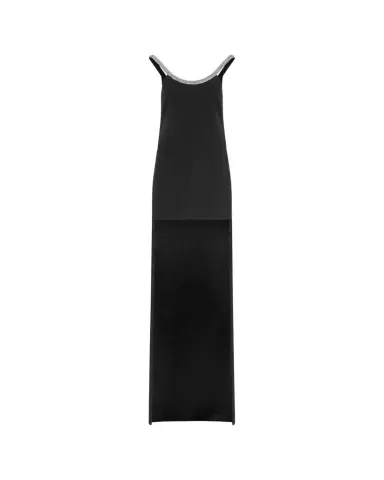 TOM FORD Crystal Sleeveless Grain De Poudre High-Low Gown | Thumbnail 1 TOM FORD Crystal Sleeveless Grain De Poudre High-Low Gown | Thumbnail 1