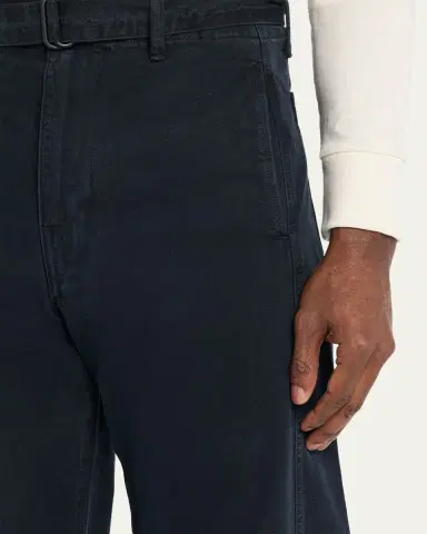 The Seven Continents Men's Cotton Barrel-Leg Jeans | Thumbnail 5 The Seven Continents Men's Cotton Barrel-Leg Jeans | Thumbnail 5