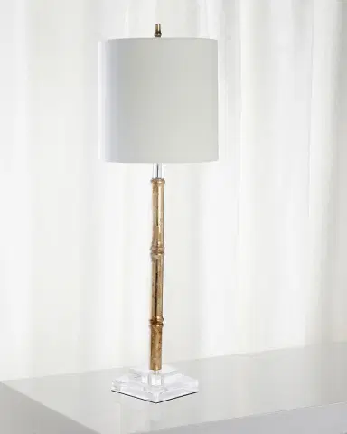 Old World Design Bamboo Lamp | Thumbnail 2 Old World Design Bamboo Lamp | Thumbnail 2
