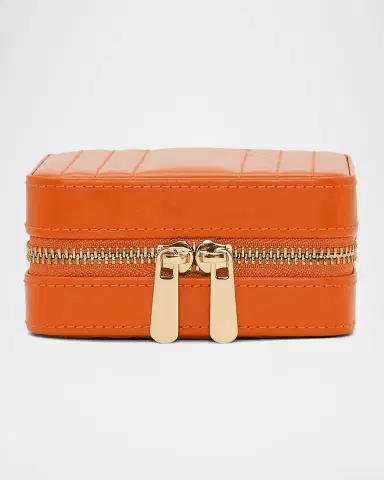 Wolf Maria Square Quilted Zip Jewelry Case | Thumbnail 5 Wolf Maria Square Quilted Zip Jewelry Case | Thumbnail 5