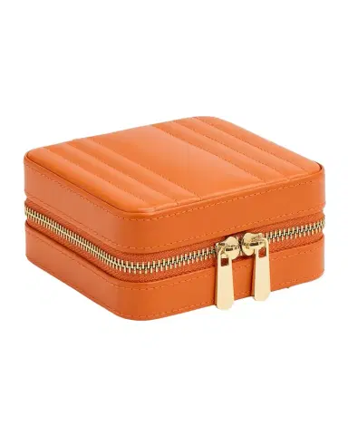 Wolf Maria Square Quilted Zip Jewelry Case | Thumbnail 1 Wolf Maria Square Quilted Zip Jewelry Case | Thumbnail 1