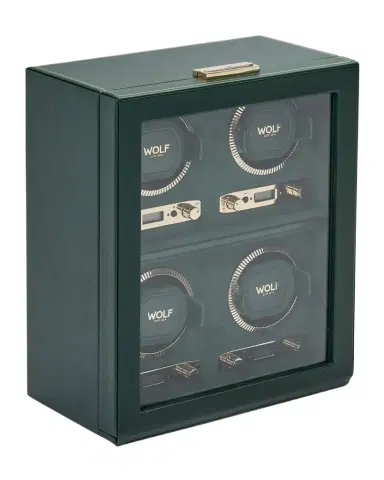 Wolf British Racing 4-Piece Watch Winder | Thumbnail 1 Wolf British Racing 4-Piece Watch Winder | Thumbnail 1