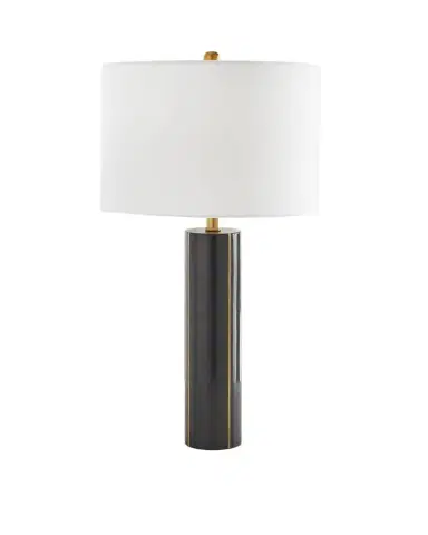 Old World Design Black Marble Haynes Lamp | Thumbnail 1 Old World Design Black Marble Haynes Lamp | Thumbnail 1