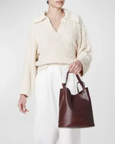 Il Bisonte Le Laudi Leather Bucket Bag | Thumbnail 4 Il Bisonte Le Laudi Leather Bucket Bag | Thumbnail 4