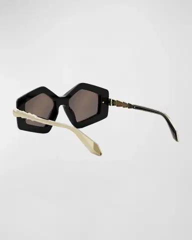 BVLGARI Serpenti Geometric Sunglasses | Thumbnail 2 BVLGARI Serpenti Geometric Sunglasses | Thumbnail 2