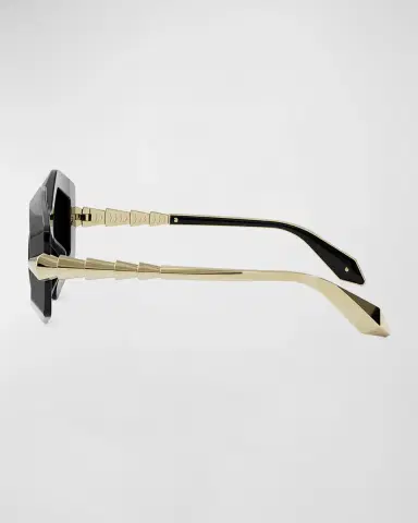BVLGARI Serpenti Geometric Sunglasses | Thumbnail 4 BVLGARI Serpenti Geometric Sunglasses | Thumbnail 4