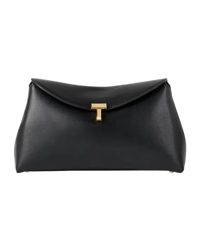 T-Lock Clutch in Palmellata Leather T-Lock Clutch in Palmellata Leather