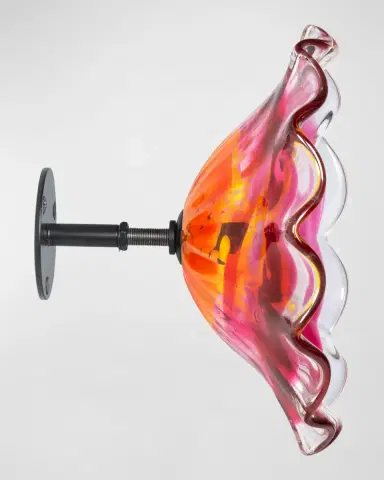 Dale Tiffany Fiore Art Glass Wall Decor | Thumbnail 4 Dale Tiffany Fiore Art Glass Wall Decor | Thumbnail 4
