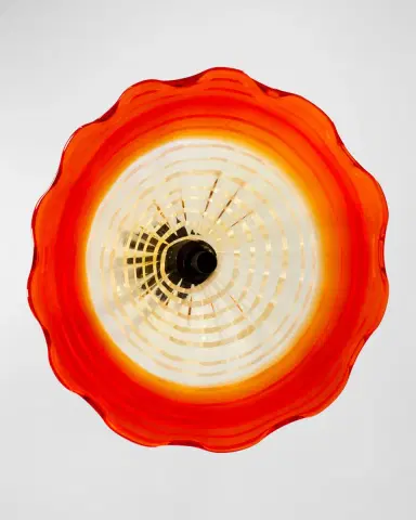 Dale Tiffany Milagra Art Glass Wall Decor, 12" Round | Thumbnail 2 Dale Tiffany Milagra Art Glass Wall Decor, 12" Round | Thumbnail 2