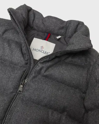 Moncler Boy's Montgenerve Wool Quilted Jacket, Size 8-14 | Thumbnail 3 Moncler Boy's Montgenerve Wool Quilted Jacket, Size 8-14 | Thumbnail 3