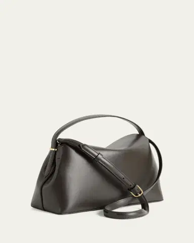 Toteme T-Lock Soft Textured Palmellatta Napa Leather Top-Handle Bag | Thumbnail 4 Toteme T-Lock Soft Textured Palmellatta Napa Leather Top-Handle Bag | Thumbnail 4