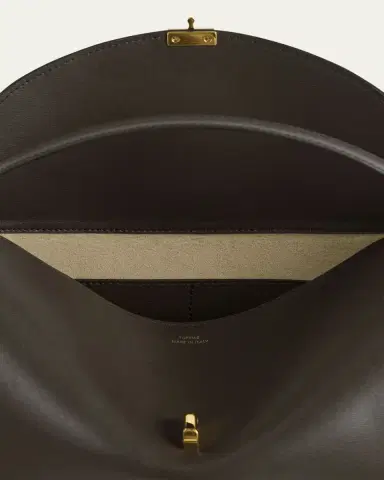 Toteme T-Lock Soft Textured Palmellatta Napa Leather Top-Handle Bag | Thumbnail 5 Toteme T-Lock Soft Textured Palmellatta Napa Leather Top-Handle Bag | Thumbnail 5