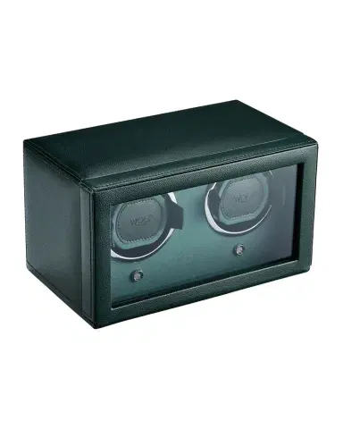 Wolf Cub Double Watch Winder with Cover | Thumbnail 1 Wolf Cub Double Watch Winder with Cover | Thumbnail 1