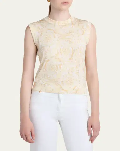 Versace Barocco '92 Sleeveless Knit Top | Thumbnail 3 Versace Barocco '92 Sleeveless Knit Top | Thumbnail 3