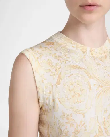 Versace Barocco '92 Sleeveless Knit Top | Thumbnail 7 Versace Barocco '92 Sleeveless Knit Top | Thumbnail 7