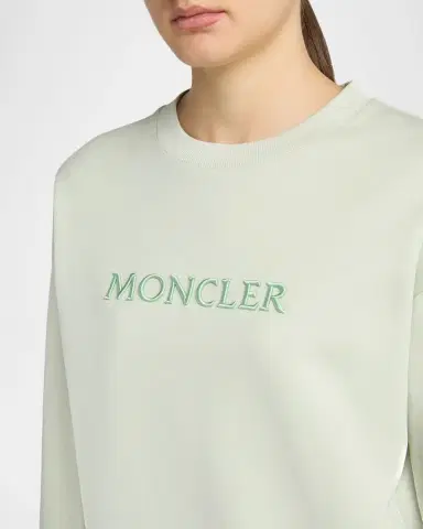 Moncler Embroidered Logo Crewneck Sweatshirt | Thumbnail 5 Moncler Embroidered Logo Crewneck Sweatshirt | Thumbnail 5