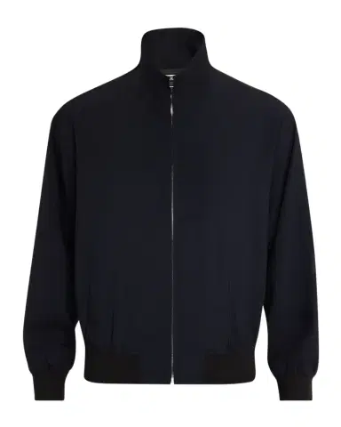 FRAME Men's Wool Full-Zip Blouson | Thumbnail 1 FRAME Men's Wool Full-Zip Blouson | Thumbnail 1