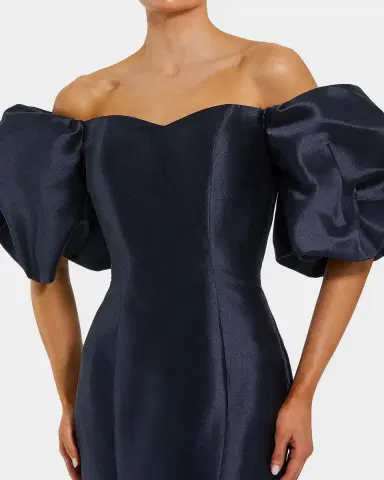 Mac Duggal Sweetheart Off-The-Shoulder Puff-Sleeve Gown | Thumbnail 2 Mac Duggal Sweetheart Off-The-Shoulder Puff-Sleeve Gown | Thumbnail 2