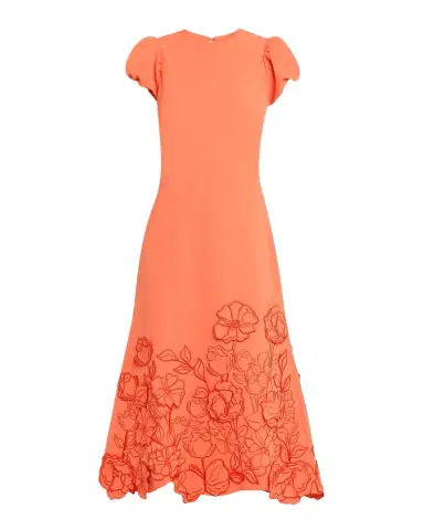Mestiza New York Perla Floral-Embroidered Midi Dress | Thumbnail 1 Mestiza New York Perla Floral-Embroidered Midi Dress | Thumbnail 1