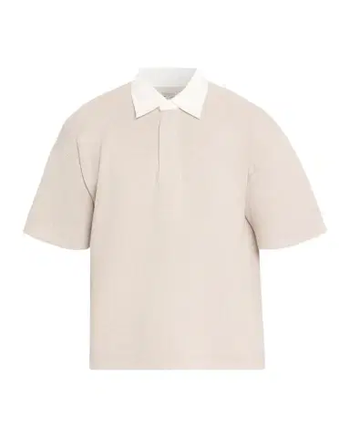 Hudson Men's Contrast-Collar Cotton and Cashmere Polo Shirt | Thumbnail 1 Hudson Men's Contrast-Collar Cotton and Cashmere Polo Shirt | Thumbnail 1