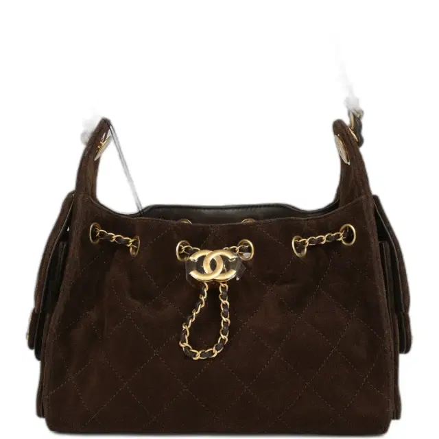 Chanel Mini 25 Hobo Bag Dark Brown Suede Antique Gold Hardware Chanel Mini 25 Hobo Bag Dark Brown Suede Antique Gold Hardware