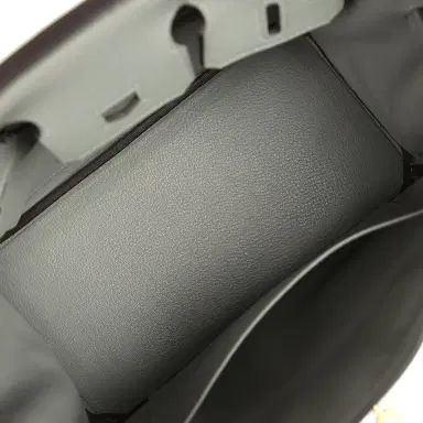 HERMÈS Hermes Birkin 25 Gris Mouette Togo Gold Hardware | Thumbnail 8 HERMÈS Hermes Birkin 25 Gris Mouette Togo Gold Hardware | Thumbnail 8