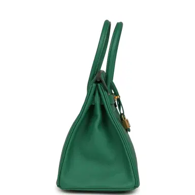 HERMÈS Hermes Birkin 30 Vert Vertigo Epsom Gold Hardware | Thumbnail 3 HERMÈS Hermes Birkin 30 Vert Vertigo Epsom Gold Hardware | Thumbnail 3