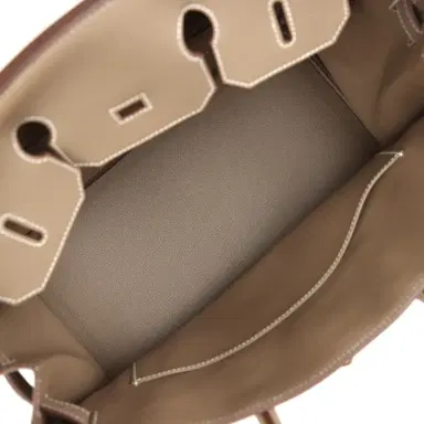 HERMÈS Hermes Birkin 35 Etoupe Togo Gold Hardware | Thumbnail 8 HERMÈS Hermes Birkin 35 Etoupe Togo Gold Hardware | Thumbnail 8