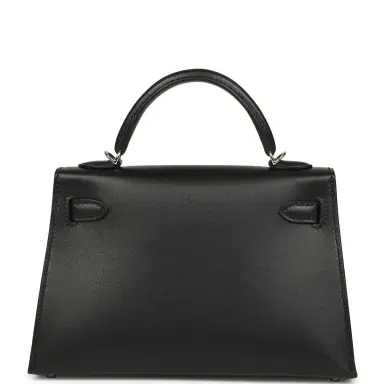 HERMÈS Hermes Kelly Sellier 20 "Cheval De Bois" Black and Multi Tadelakt Palladium Hardware | Thumbnail 5 HERMÈS Hermes Kelly Sellier 20 "Cheval De Bois" Black and Multi Tadelakt Palladium Hardware | Thumbnail 5